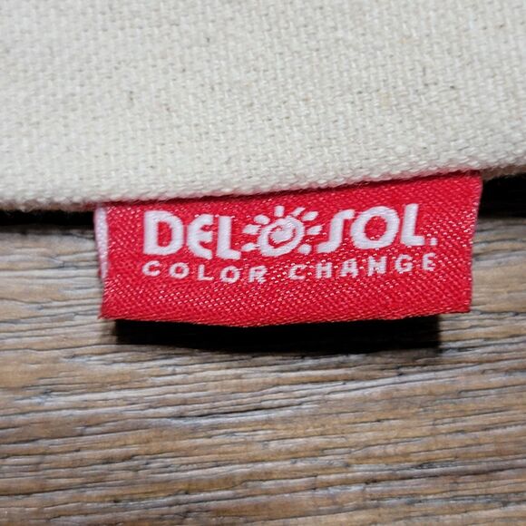 Del Sol Carnival Cruise Lines Canvas Tote / Bag Palm Tree Scene - Picture 3 of 8